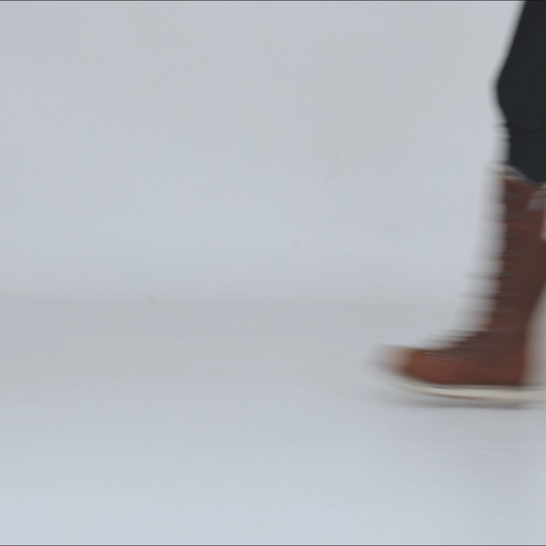 Dalhousie Sunset Wheat women's tall winter boot – video