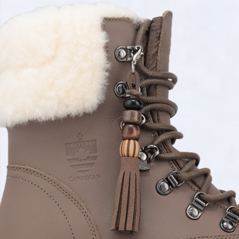 Royal Charm in Dark Brown Tassel boot charm