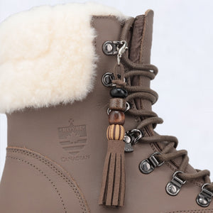 Royal Charm in Dark Brown Tassel boot charm