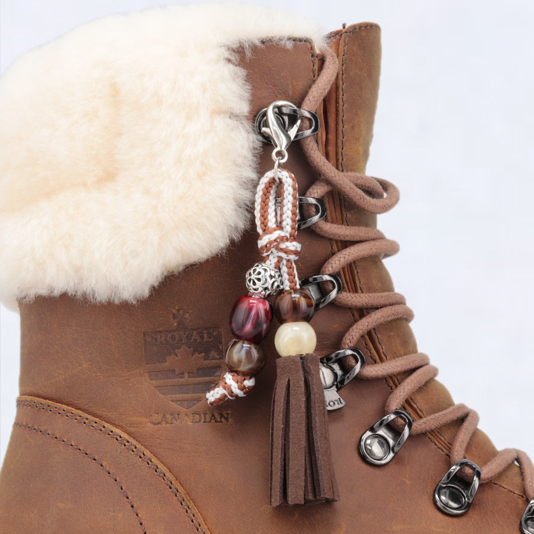 Royal Charm in Brown Tassel