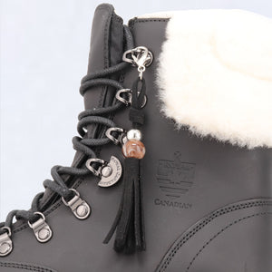 Royal Charm in Black Tassel boot charm